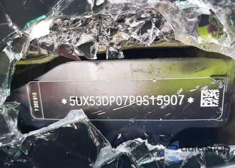 2023 BMW X3 xDrive30I z USA, uszkodzony, nr VIN 5UX53DP07P9S15907